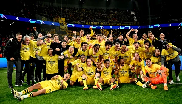 <span style='background-color: #00c3ea; color: #fff; ' class='highlight text-uppercase'>SPORT</span> PSG a fost ELIMINATĂ! Borussia Dortmund e prima finalistă a Ligii Campionilor