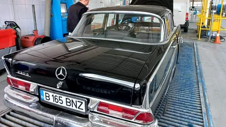 Una din mașinile VEDETĂ din garda lui Ceaușescu, la RAR pentru inspecția tehnică periodică. Cui aparține acum bijuteria pe patru roți