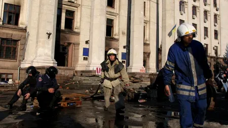 Cinci transnistreni au murit în incendiul de la Odesa 