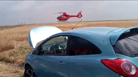 ACCIDENT grav cu cinci mașini în județul Constanta. În autoturisme se aflau 18 persoane, dintre care zece copii