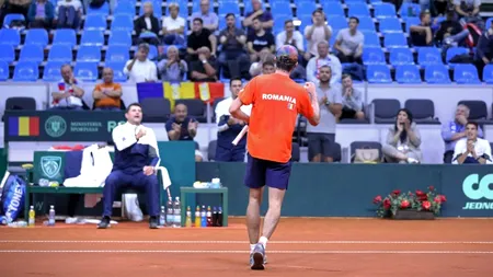 România conduce în Cupa Davis. Tenismenii români au făcut INSTRUCȚIE cu adversarii chinezi