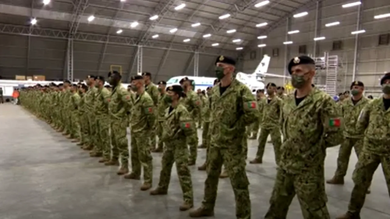 Portugalia a trimis peste 200 de militari de elită în România, ca parte a unei misiuni NATO de descurajare a Rusiei
