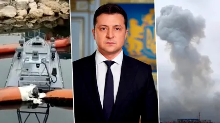 Marina ucraineană a confirmat că drona navală care a explodat în Portul Constanța era a Ucrainei și a explicat cum a ajuns la noi în țară