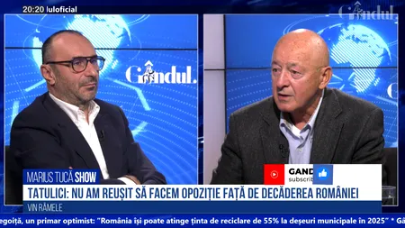 VIDEO | Mihai Tatulici: „S-a permis ca structuri ale statului să se prăbușească lângă noi și cu noi”