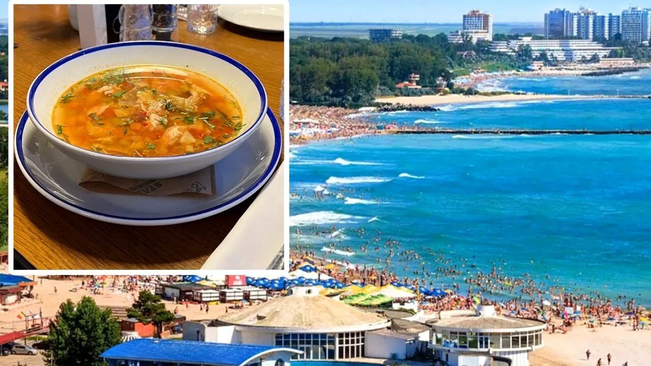 Cea mai SCUMPĂ stațiune de pe litoralul românesc în 2023, unde o simplă ciorbă costă 35 de lei. Culmea, nu este Mamaia!