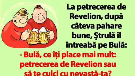 BANC | Bulă, Ștrulă și petrecerea de Revelion