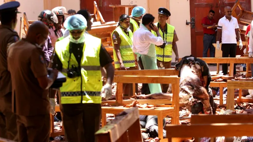 Gruparea Stat Islamic a revendicat atacurile teroriste din Sri Lanka soldate cu 321 de morți