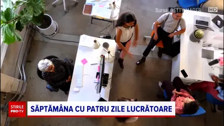 Companiile din România trec la programul de lucru de 4 zile pe săptămână din cauza dificultăților economice. Măsura vine cu un COST semnificativ