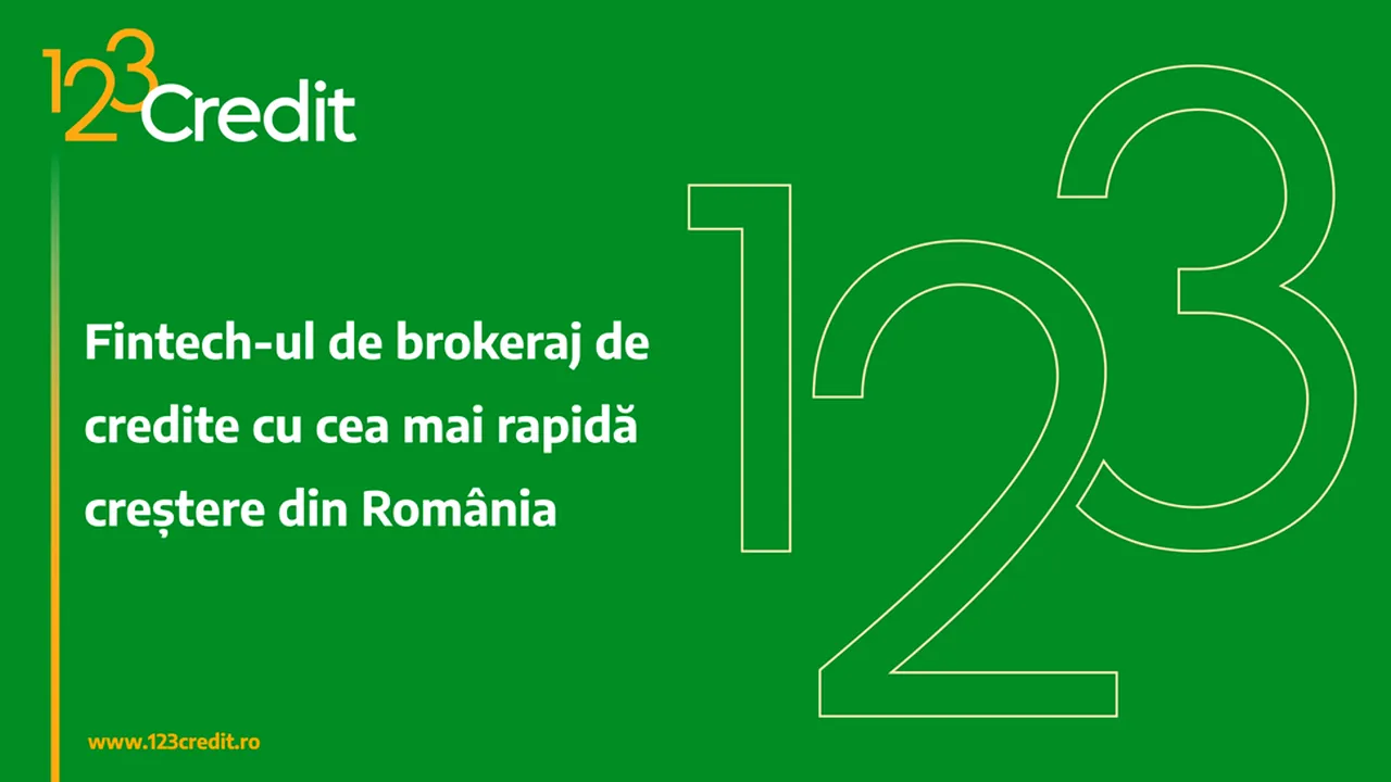 123Credit crește de 5 ori într-un an: noul lider digital al creditării din România