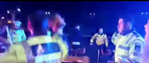 VIDEO. Imagini NEDIFUZATE până acum cu momentul în care polițistul îl face KO pe Boureanu. Dosar penal pentru purtare abuzivă