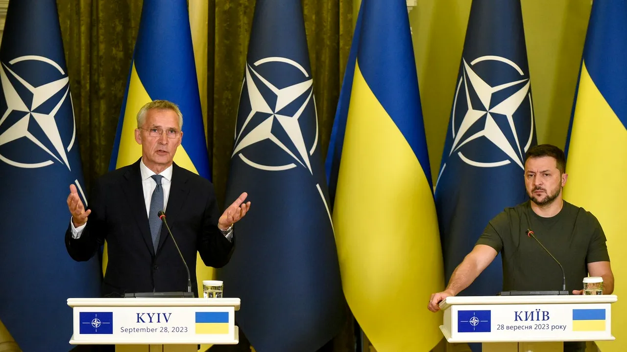 Șeful NATO, în vizită la Kiev. Ce spune Stoltenberg despre câștigurile teritoriale ale Ucrainei și despre România