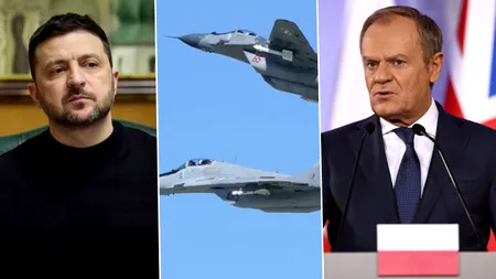 Ruptură tot mai adâncă între Kiev și Varșovia. Polonezii refuză să mai dea avioane MiG-29 ucrainenilor. Cum explică decizia guvernul lui Donald Tusk