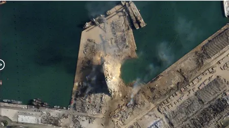 Familia unui lucrător libanez la silozurile de cereale încă mai speră să-l vadă în viață. Explozia din Beirut a distrus construcțiile din port