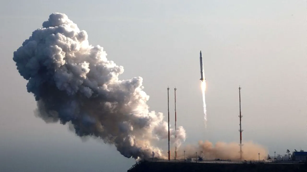 Coreea de Sud a plasat cu succes un satelit pe orbită