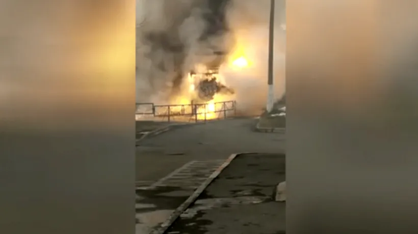 Explozie în Rusia. Peste 150 de persoane au fost evacuate dintr-un spital, iar doi pacienți care depindeau de aprovizionarea cu oxigen, au murit