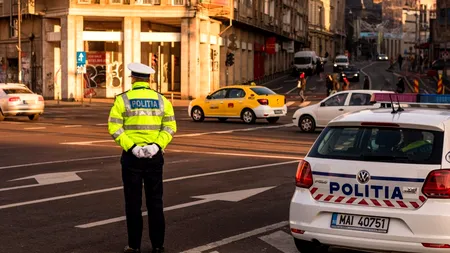 Accident în Vrancea. Bătrână de 80 de ani, lovită de mașina de poliție