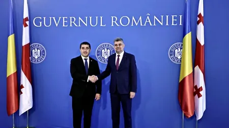 VIDEO | Marcel Ciolacu s-a văzut cu șeful Parlamentului Georgian. La discuții au fost propuse proiecte de interconectare cu Georgia peste Marea Neagră