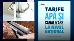 TOP 3 tarife apă potabilă și canalizare în România, în luna noiembrie 2025. Unde sunt cele mai mari/mici prețuri