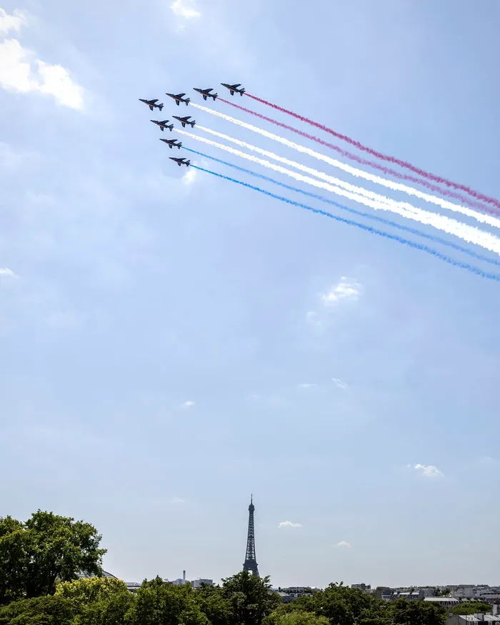 Paradă aviatică 