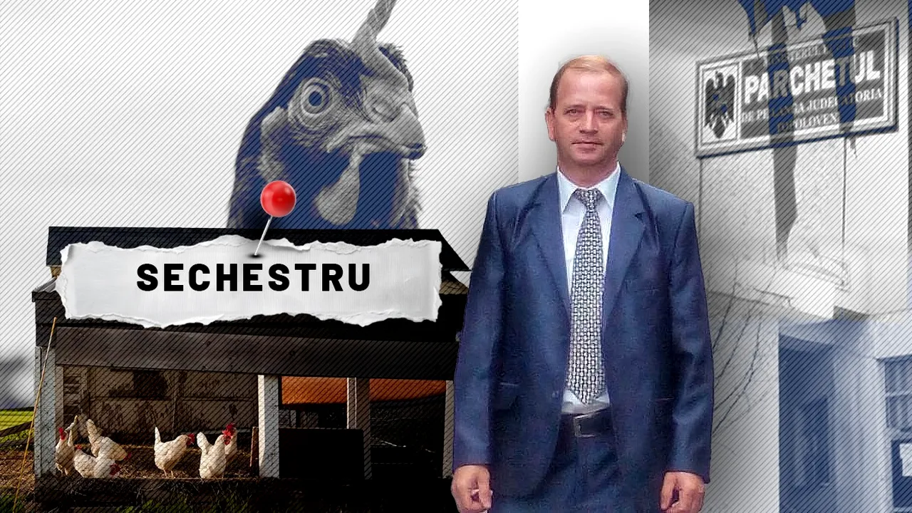 Lovitură în justiție. Judecătoria din Topoloveni a pus sechestru pe cotețele de găini ale fostului primar din Beleți Negrești. Primarul a devenit cunoscut după ce și-a incendiat primăria