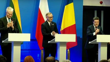 Nicușor Dan, la Summitul B9: Trebuie nu numai să creștem cheltuielile în apărare, dar și să PRODUCEM echipament militar