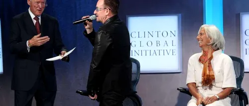 VIDEO. Cum l-a imitat Bono pe Bill Clinton