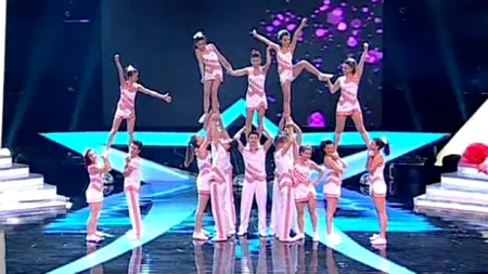 ROMÂNII AU TALENT. Majoretele Râșnov au pregătit un număr cu adevărat periculos pentru SEMIFINALA 5, SEZONUL 3 - VIDEO
