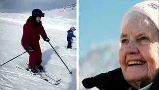 Jakobina Jakobsdottir, legenda schiului islandez, revine la Jocurile Olimpice după 70 de ani. Are 92 de ani și încă schiază: „Mi-a încălzit inima”