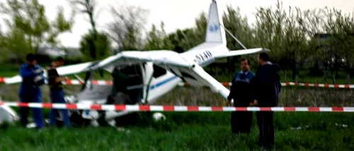 UPDATE. Un avion de mici dimensiuni a aterizat forțat în apropiere de Brașov