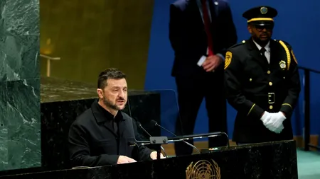 Mesajul lui Volodimir Zelenski către liderii mondiali adunați la ONU: 