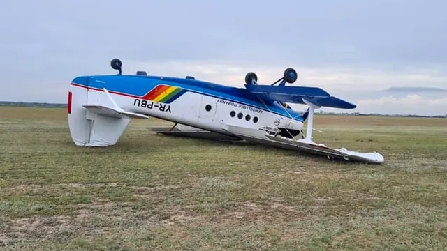 <span style='background-color: #2c4082; color: #fff; ' class='highlight text-uppercase'>BREAKING NEWS</span> Accident aviatic în Buzău, unde a fost implicată o aeronavă AN-2, care aparține Aeroclubului României