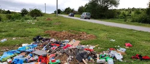 Drumurile naționale, pline de gunoaie. Românii aruncă pe marginea șoselelor tot ce nu le mai trebuie