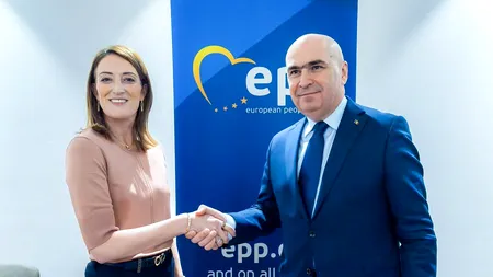 Ilie Bolojan, întâlnire cu Roberta Metsola: Suntem angajați să continuăm COLABORAREA excelentă a României cu Parlamentul European