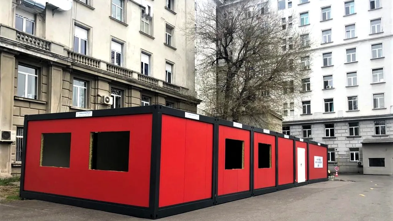 STRÂNGERE DE FONDURI. La doar patru zile de la apel, construcția mini-spitalului exterior al Institutului Clinic Fundeni este aproape gata