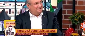 Pe cine ar vota Nicolae CIUCĂ, dacă nu ar avea voie să se aleagă pe sine. „Pe Marcel CIOLACU, pentru că doar noi intrăm în TURUL DOI”