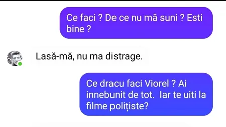 BANCUL ZILEI | Viorel și filmele polițiste