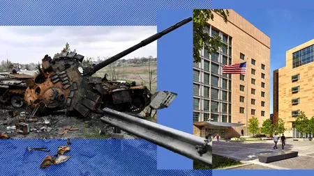 ​Moscova, expoziție de fier vechi NATO. Rămășițele echipamentelor militare vor fi parcate în fața ambasadelor țărilor care le-au livrat Ucrainei