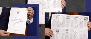 Cum arată buletinul de vot pentru alegerile europarlamentare/Luni noapte începe tipărirea lor