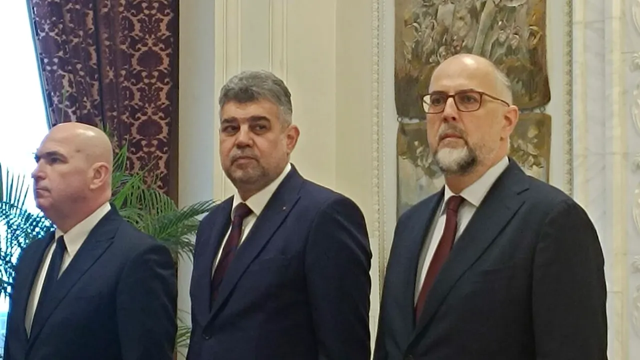 Coaliția PSD-PNL-UDMR se întrunește vineri la Guvern. Sunt discuții înaintea ordonanței trenuleț