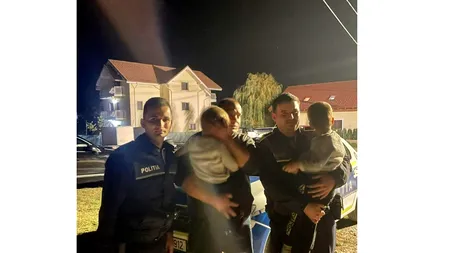 Doi frați gemeni de patru ani, care mergeau dezorientați pe marginea unui drum din Mehedinți, salvați de la o posibilă tragedie. Copiii nu știau unde locuiesc / Cum a fost găsită familia