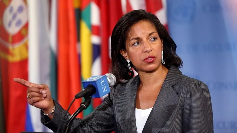 Susan Rice a denunțat rolul dăunător pe care îl are Iranul în criza din Siria