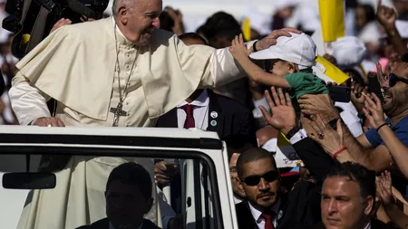 PAPA FRANCISC ÎN ROMÂNIA. „Cine sunt eu să judec persoanele gay?