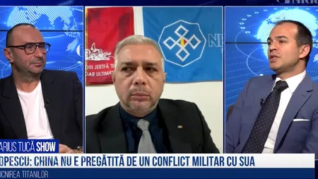 VIDEO Ștefan Popescu: „China nu este pregătită să aibă un un conflict militar direct cu SUA, dar intenția există”