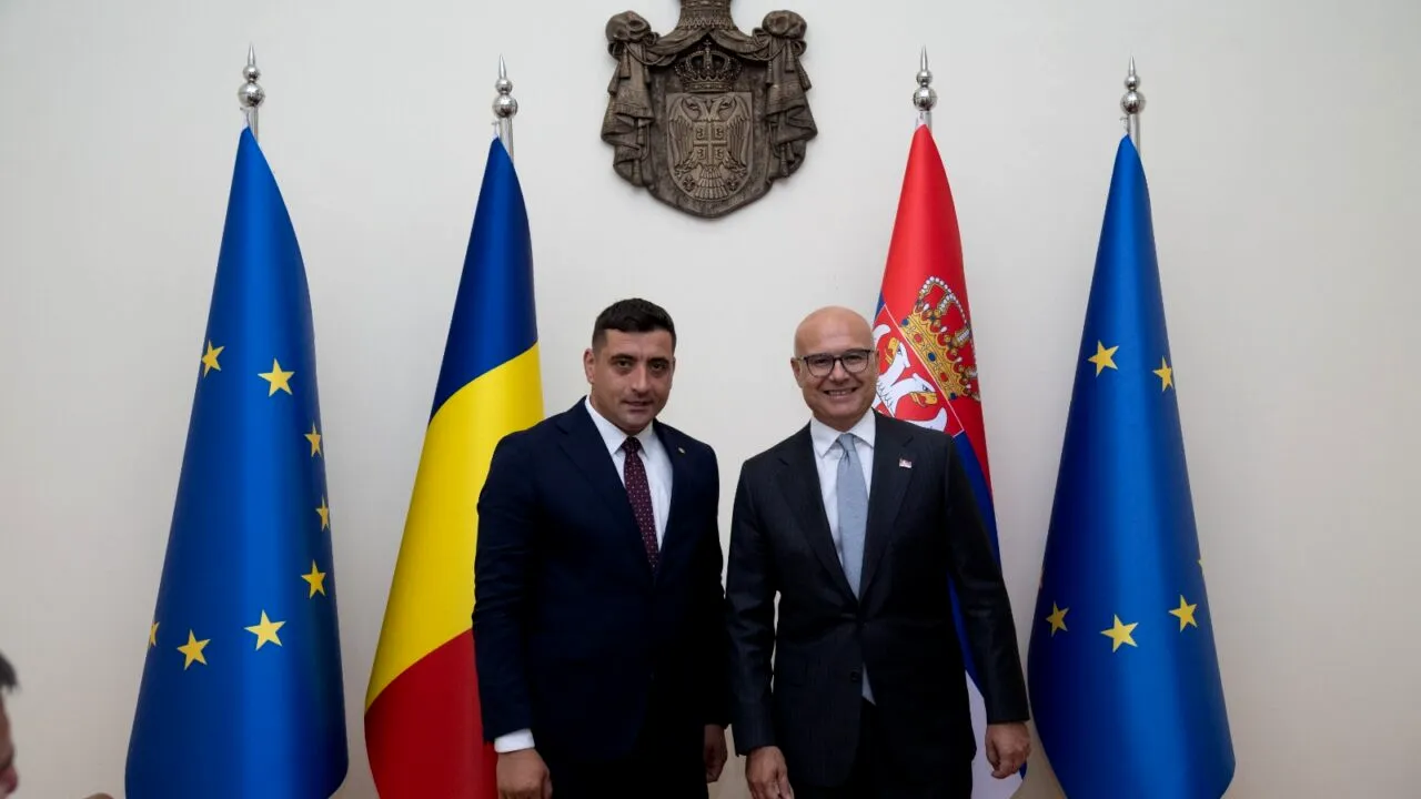 Președintele AUR s-a întâlnit cu premierul Serbiei pentru a discuta despre drepturile românilor din Timoc și Voievodina