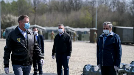 Președintele și premierul, vizită la spitalul militar ROL II. Klaus Iohannis. Îi asigur pe români că suntem pregătiți acum, dar în continuare vom lua măsurile pentru a fi și mai bine pregătiți. Lucrurile în continuare vor fi mai grave