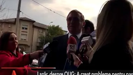 Lazăr: OUG pentru legile justiției, probleme pentru PARCHETE, suspiciuni de NECONSTITUȚIONALITATE