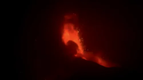 VIDEO. Vulcanul Etna a erupt din nou