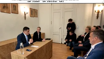 Ziariștii francezi l-au întrebat pe George Simion de Călin Georgescu/ „Trebuia sa fie președintele României. E dreptul lui să aleagă ce funcție vrea”