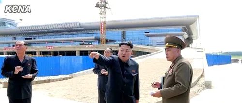 Ce reacție a avut liderul nord-coreean Kim Jong-un, după ce a vizitat noul terminal al aeroportului Sunan din Phenian