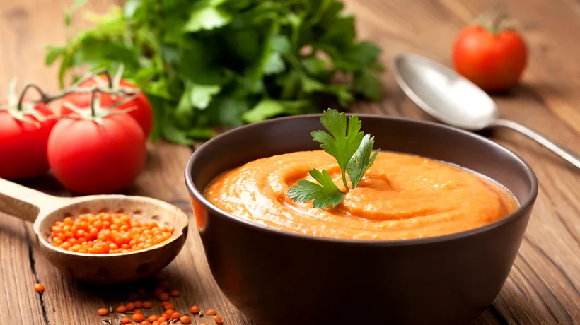 Supa cremă de linte. REȚETA unui preparat delicios și dietetic de vară